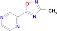 3-Methyl-5-(pyrazin-2-yl)-1,2,4-oxadiazole