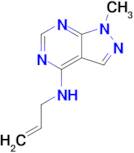 N-allyl-1-methyl-1H-pyrazolo[3,4-d]pyrimidin-4-amine