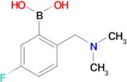 (2-((Dimethylamino)methyl)-5-fluorophenyl)boronic acid