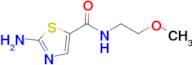 2-Amino-N-(2-methoxyethyl)thiazole-5-carboxamide