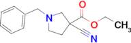 Ethyl 1-benzyl-3-cyanopyrrolidine-3-carboxylate