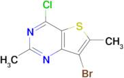 7-Bromo-4-chloro-2,6-dimethylthieno[3,2-d]pyrimidine