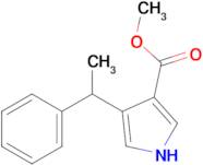 Methyl 4-(1-phenylethyl)-1H-pyrrole-3-carboxylate