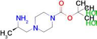 Tert-butyl (R)-4-(2-aminopropyl)piperazine-1-carboxylate dihydrochloride