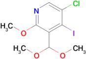 5-Chloro-3-(dimethoxymethyl)-4-iodo-2-methoxypyridine