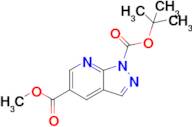 1-(Tert-butyl) 5-methyl 1H-pyrazolo[3,4-b]pyridine-1,5-dicarboxylate