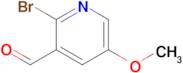 2-Bromo-5-methoxynicotinaldehyde