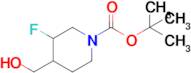 Tert-butyl 3-fluoro-4-(hydroxymethyl)piperidine-1-carboxylate