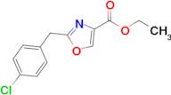 Ethyl 2-(4-chlorobenzyl)oxazole-4-carboxylate