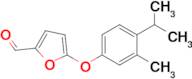 5-(4-Isopropyl-3-methylphenoxy)furan-2-carbaldehyde