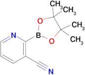 2-(4,4,5,5-Tetramethyl-1,3,2-dioxaborolan-2-yl)nicotinonitrile