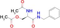 (R)-2-acetamido-3-(benzylamino)-3-oxopropyl acetate