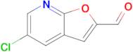 5-Chlorofuro[2,3-b]pyridine-2-carbaldehyde