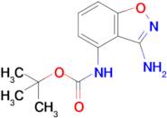 Tert-butyl (3-aminobenzo[d]isoxazol-4-yl)carbamate