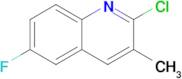 2-Chloro-6-fluoro-3-methylquinoline