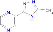 2-(5-methyl-4H-1,2,4-triazol-3-yl)pyrazine