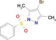 4-Bromo-3,5-dimethyl-1-(phenylsulfonyl)-1H-pyrazole