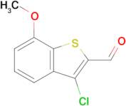 3-Chloro-7-methoxybenzo[b]thiophene-2-carbaldehyde