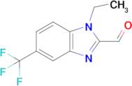 1-Ethyl-5-(trifluoromethyl)-1H-benzo[d]imidazole-2-carbaldehyde