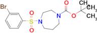 Tert-butyl 4-((3-bromophenyl)sulfonyl)-1,4-diazepane-1-carboxylate