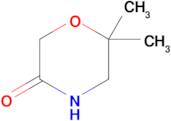 6,6-Dimethylmorpholin-3-one