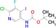 Tert-butyl (6-chloro-5-fluoro-4-iodopyridin-3-yl)carbamate