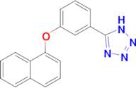 5-[3-(naphthalen-1-yloxy)phenyl]-1H-1,2,3,4-tetrazole