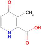 3-Methyl-4-oxo-1,4-dihydropyridine-2-carboxylic acid