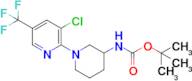 Tert-butyl (1-(3-chloro-5-(trifluoromethyl)pyridin-2-yl)piperidin-3-yl)carbamate