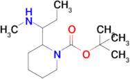 Tert-butyl 2-(1-(methylamino)propyl)piperidine-1-carboxylate