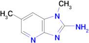 1,6-Dimethyl-1H-imidazo[4,5-b]pyridin-2-amine