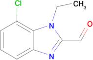 7-Chloro-1-ethyl-1H-benzo[d]imidazole-2-carbaldehyde