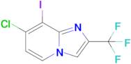 7-Chloro-8-iodo-2-(trifluoromethyl)imidazo[1,2-a]pyridine