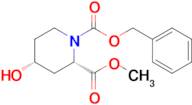 1-Benzyl 2-methyl (2S,4R)-4-hydroxypiperidine-1,2-dicarboxylate