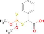 2-((Dimethoxyphosphorothioyl)thio)-2-phenylacetic acid