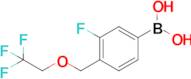 (3-Fluoro-4-((2,2,2-trifluoroethoxy)methyl)phenyl)boronic acid