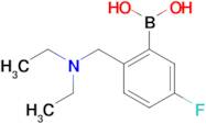 (2-((Diethylamino)methyl)-5-fluorophenyl)boronic acid