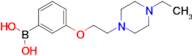 (3-(2-(4-Ethylpiperazin-1-yl)ethoxy)phenyl)boronic acid