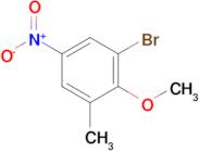 1-Bromo-2-methoxy-3-methyl-5-nitrobenzene