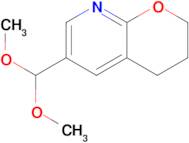 6-(Dimethoxymethyl)-3,4-dihydro-2H-pyrano[2,3-b]pyridine