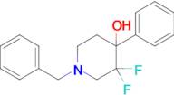 1-Benzyl-3,3-difluoro-4-phenylpiperidin-4-ol