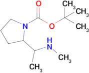 Tert-butyl 2-(1-(methylamino)ethyl)pyrrolidine-1-carboxylate