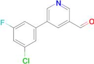 5-(3-Chloro-5-fluorophenyl)nicotinaldehyde