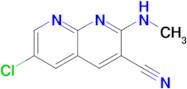 6-Chloro-2-(methylamino)-1,8-naphthyridine-3-carbonitrile