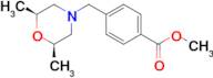 Methyl 4-(((2S,6R)-2,6-dimethylmorpholino)methyl)benzoate