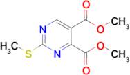 Dimethyl 2-(methylthio)pyrimidine-4,5-dicarboxylate