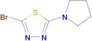 2-Bromo-5-(pyrrolidin-1-yl)-1,3,4-thiadiazole