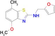 N-(furan-2-ylmethyl)-4-methoxy-7-methylbenzo[d]thiazol-2-amine