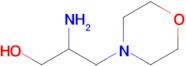 2-Amino-3-morpholinopropan-1-ol