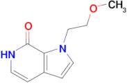 1-(2-methoxyethyl)-1H,6H,7H-pyrrolo[2,3-c]pyridin-7-one